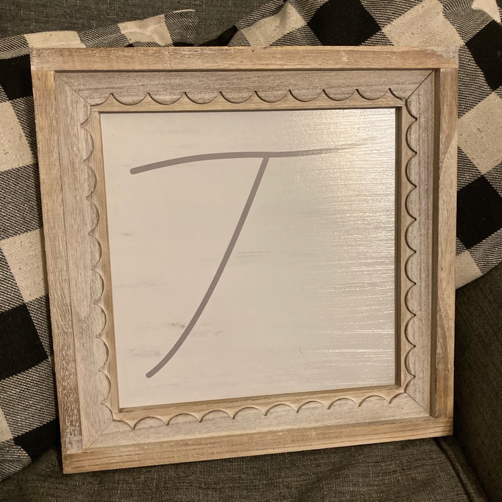 Kirkland Signature Wall Hanging Letter T